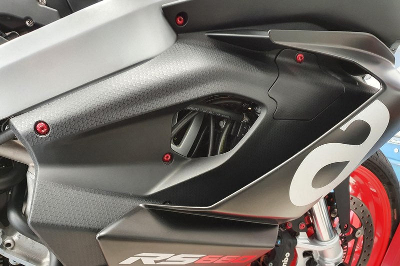 CNC Racing / シーエヌシーレーシング Screw kit - side fairing Aprilia RS660 | KV463