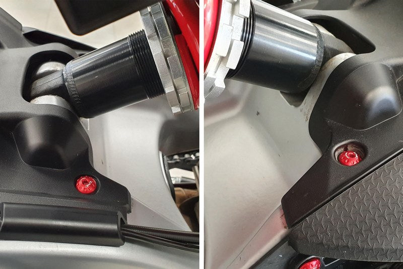 CNC Racing / シーエヌシーレーシング Screw kit rear mudguard Aprilia RS660 | KV465