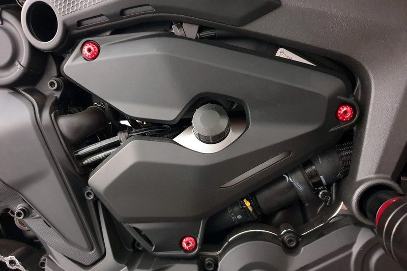 CNC Racing / シーエヌシーレーシング Screw kit for engine cover and expansion tank Ducati Monster 937 | KV472