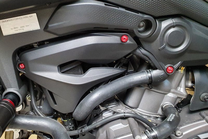 CNC Racing / シーエヌシーレーシング Screw kit for engine cover and expansion tank Ducati Monster 937 | KV472