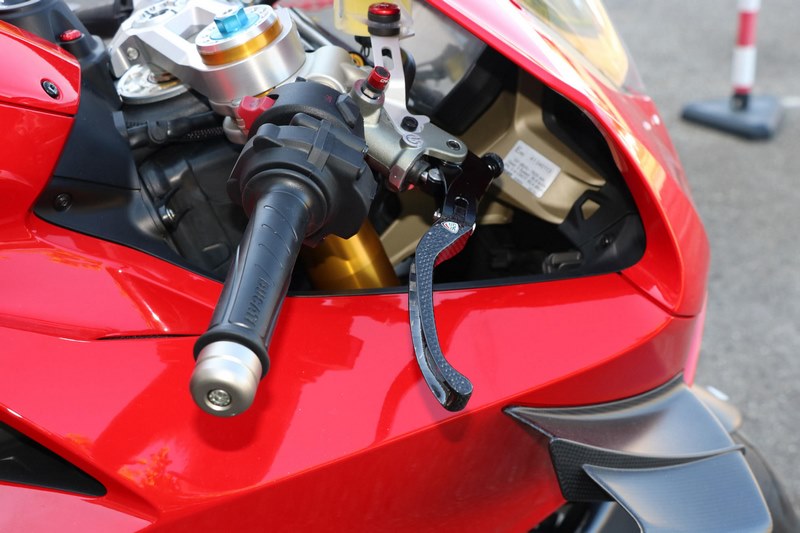 CNC Racing Brake lever folding Race - Carbon  Glossy Carbon | LBR04K