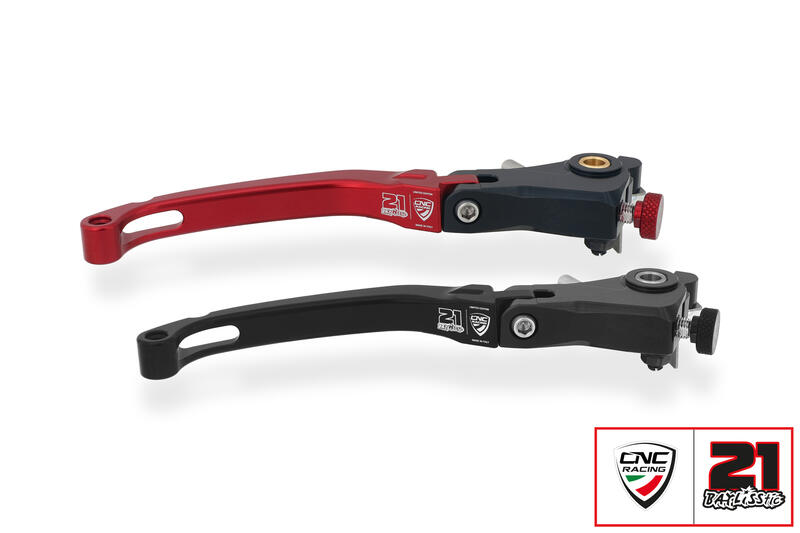 ブレーキレバー レース - フォールディング トロイ・ベイリス限定版  レッド