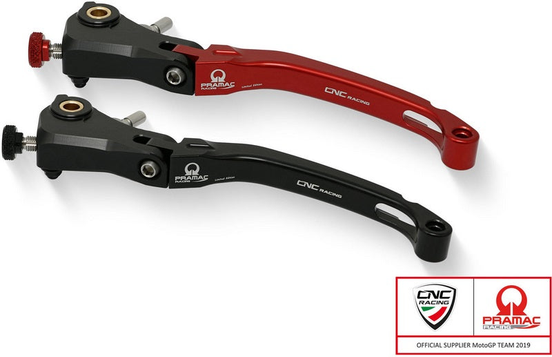 CNC Racing Clutch lever Race - folding Pramac Racing Limited Edition  Red | LCR12RPR
