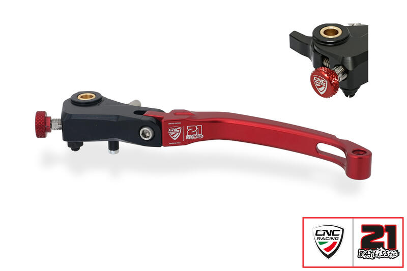 クラッチレバー レース - フォールディング トロイ・ベイリス限定版  レッド