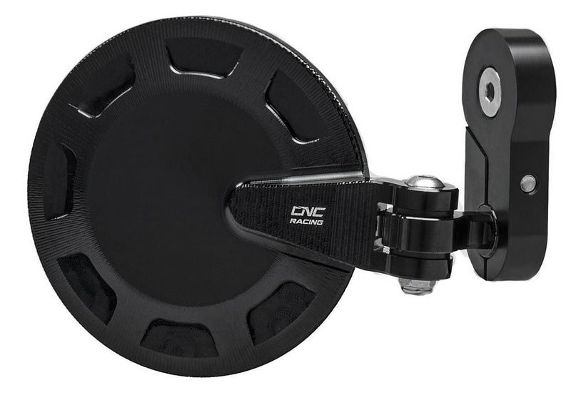 CNC Racing Bar end mirror Rocket right  Black | MR701B