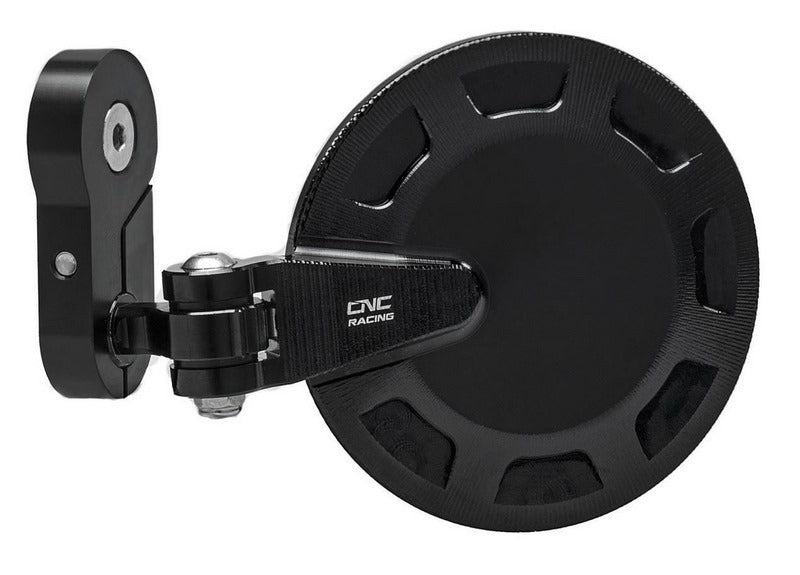 CNC Racing Bar end mirror Rocket - left  Black | MR702B