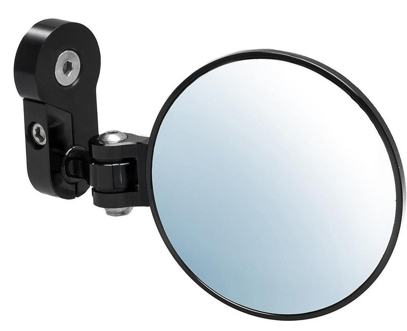 CNC Racing Bar end mirror Rocket - right Ø 94.5mm  Black | MR703B