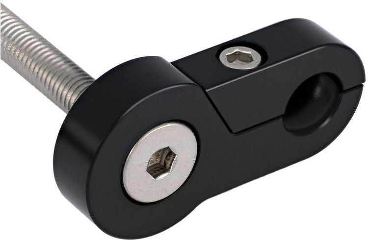 CNC Racing M8 Screw Adapter for bar-end mirror Rocket - RHS  Black | MRA01B