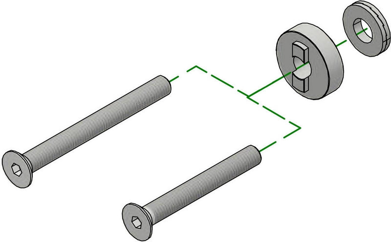 CNC Racing / シーエヌシーレーシング Adapter for bar-end mirror on Aprilia RS 660 | MRA05