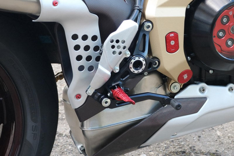 CNC Racing Footpegs for OEM rearsets MV Agusta LIGHT - driver | PC125
