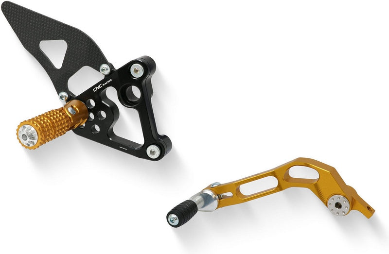 CNC Racing Adjustable rear sets Ducati 848 1098 1198 | PE210