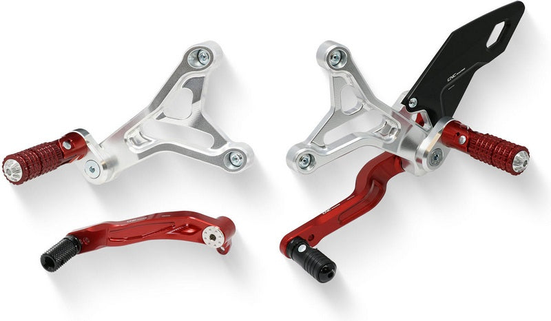 CNC Racing Adjustable rider rearsets MV Agusta Brutale | PE229
