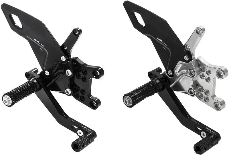 CNC Racing REAR SETS ADJUSTABLE EASY FOR APRILIA RSV4 - TUONO | PE505