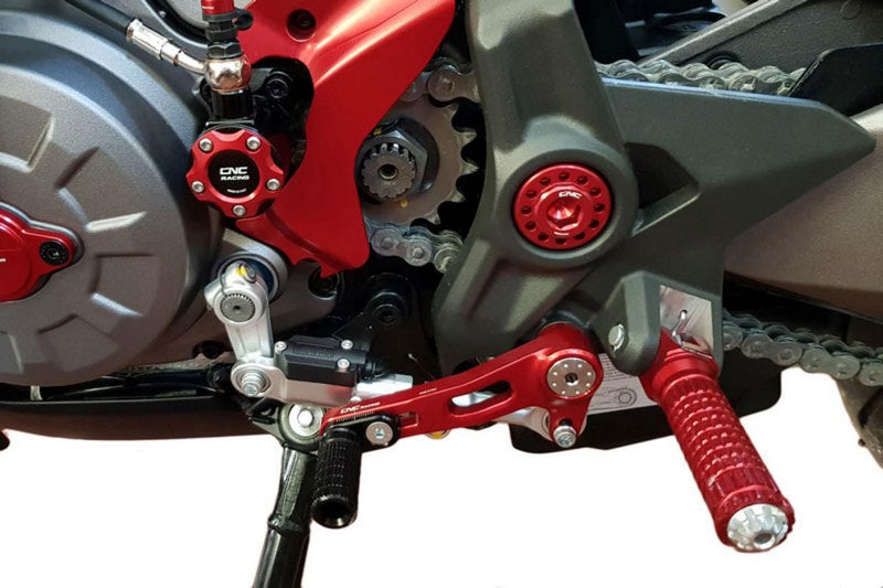 CNC Racing Gear/Rear brake levers kit ducati - SLIDE | PEC01
