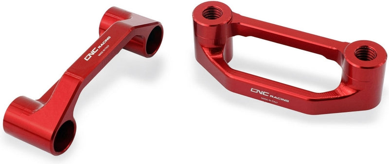 CNC Racing / シーエヌシーレーシング Rear footrest blanking plates Aprilia | PET53