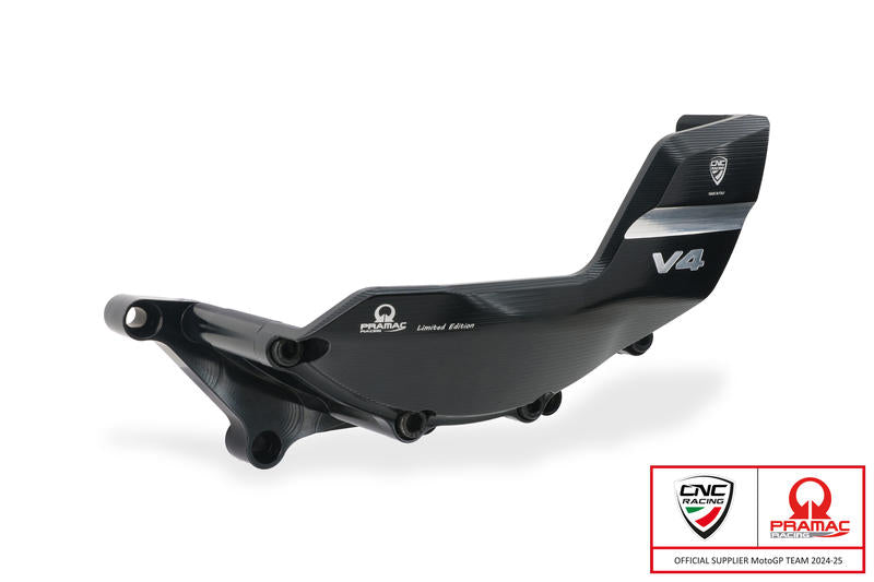 クラッチクランクケースプロテクター  ブラック・シルバー