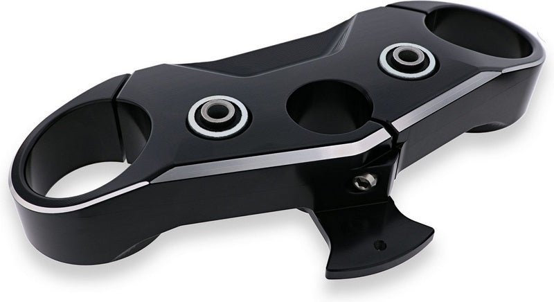 CNC Racing Triple clamps Ducati XDiavel - Top Yoke  Black/Silver | PST10BS