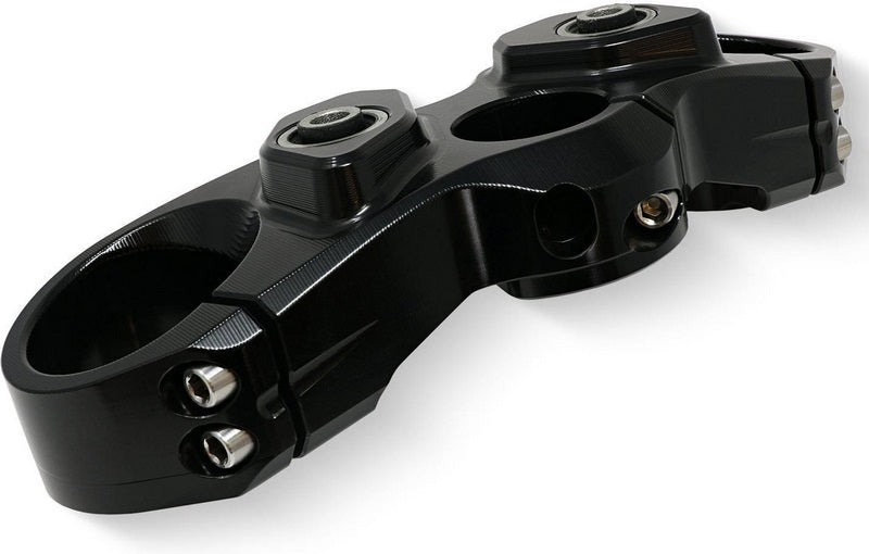 CNC Racing Triple clamps Ducati Monster - Top yoke  Black | PST11B
