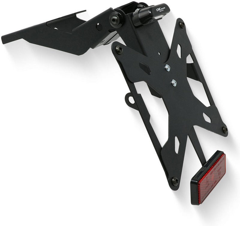 CNC Racing Adjustable license plate Ducati Hypermotard 950  Black | PT151B