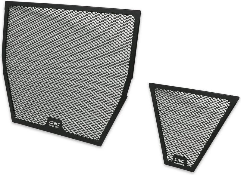 CNC Racing Radiator guard Ducati Streetfighter V4  Black | RA015B