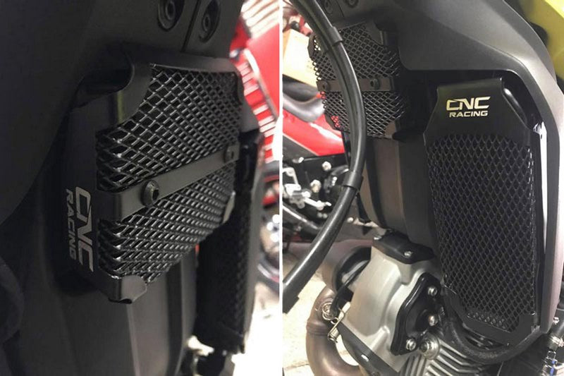 CNC Racing Radiator Guard Ducati Scrambler  Black | RA049B