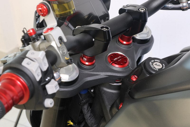 CNC Racing / シーエヌシーレーシング Handlebar clamp spacers H 20mm Ducati Monster | RM259