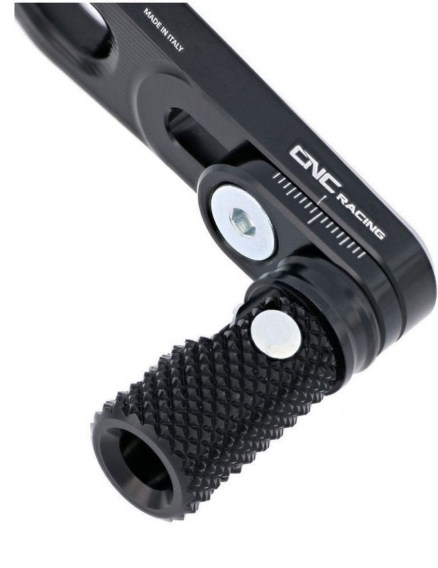 CNC Racing FOLDING PEG SPORT REAR BRAKE LEVER - M6  Black | RP9R4B