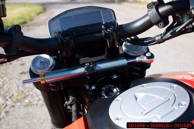 CNC Racing / シーエヌシーレーシング Steering damper kit Ducati Hypermotard 950 / SP | SD109
