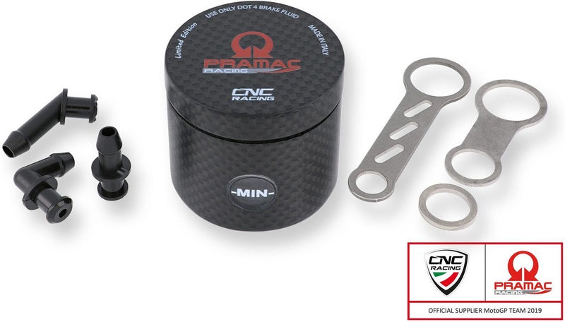 CNC Racing Fluid reservoir front brake 25 ml Pramac Racing Limited Edition - carbon  Glossy Carbon | SE801KPR