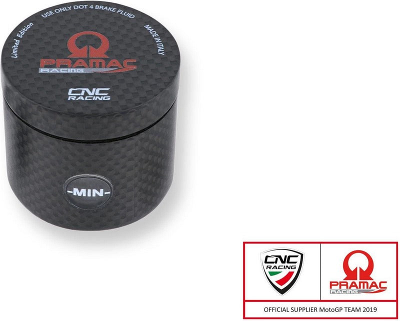 CNC Racing Fluid reservoir front brake 25 ml Pramac Racing Limited Edition - carbon  Glossy Carbon | SE801KPR