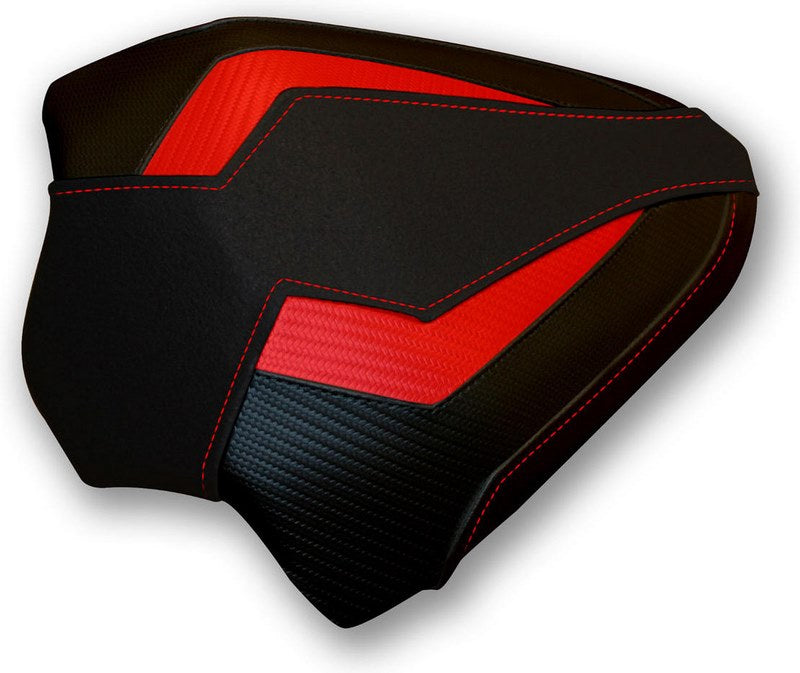 CNC Racing Seat cover Ducati - Passenger  Black/Red | SLD04BR