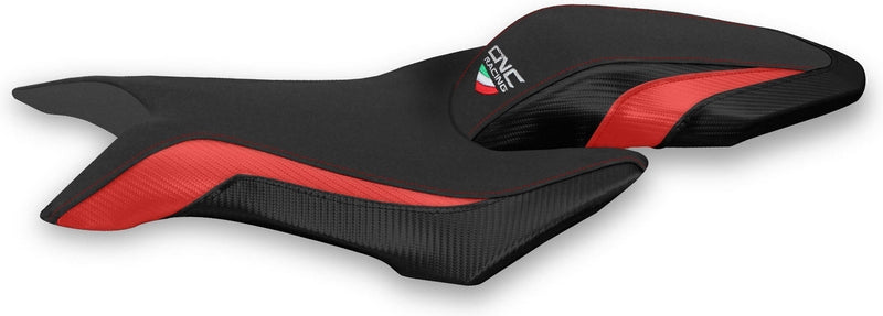 CNC Racing Seat cover MV Agusta Brutale  Black/Red | SLM04BR