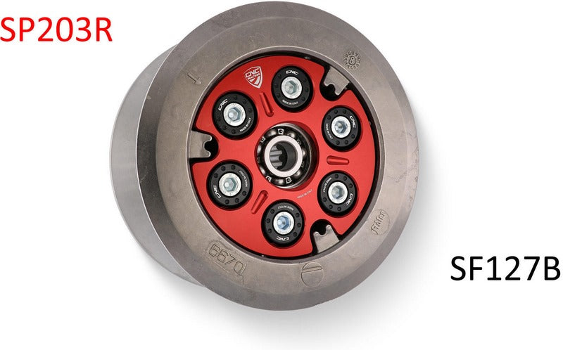 CNC Racing Pressure plate oil bath clutch Ducati | SP203