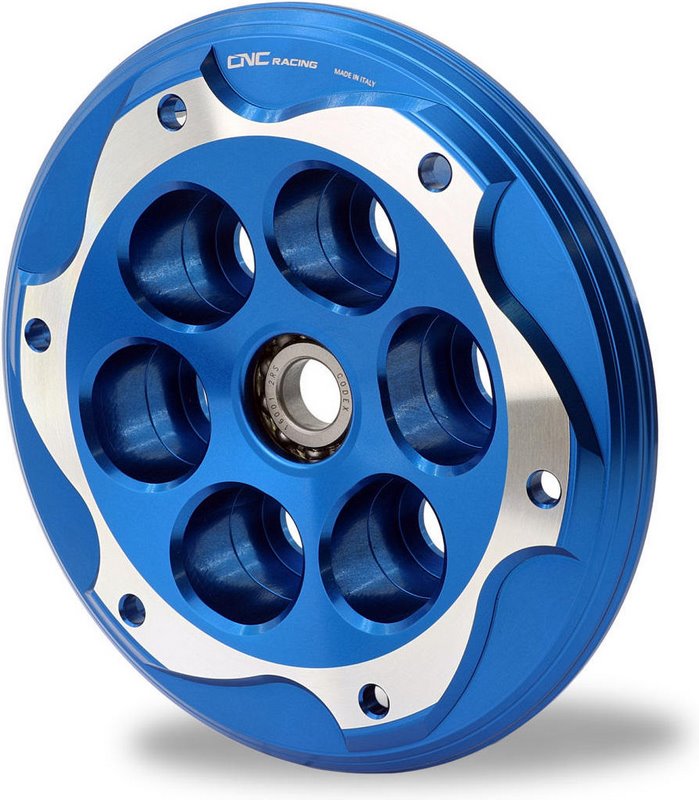 CNC Racing / シーエヌシーレーシング Pressure plate BMW - Bicolor  Blue/Silver | SP800LS