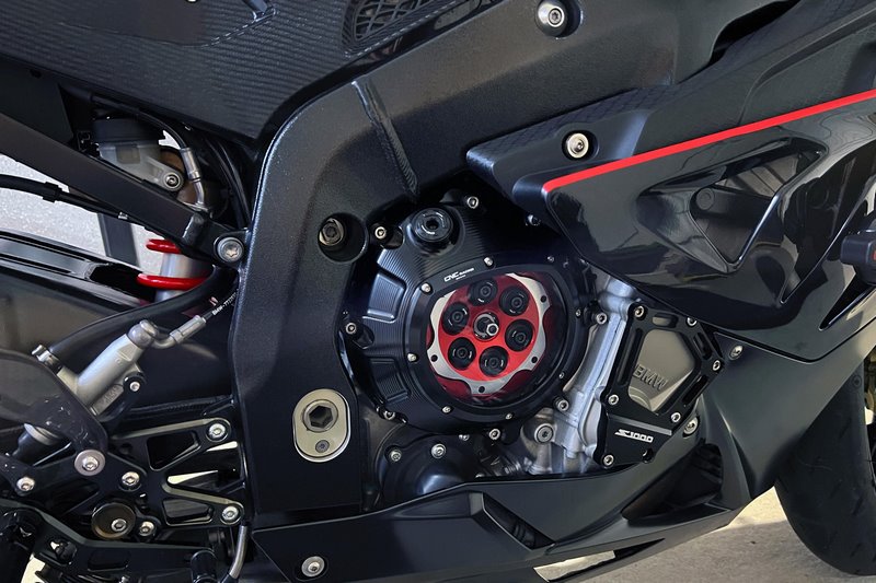 CNC Racing / シーエヌシーレーシング Pressure plate BMW - Bicolor  Red/Silver | SP800RS