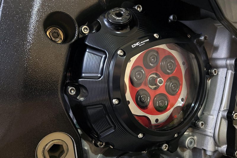 CNC Racing / シーエヌシーレーシング Pressure plate BMW - Bicolor  Red/Silver | SP800RS