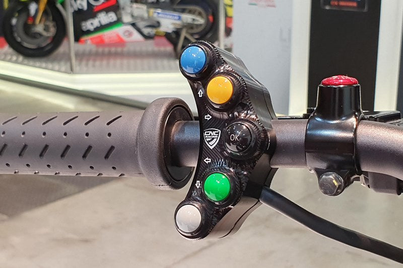 CNC Racing Left handlebar switch - Race use  Black | SWA05B