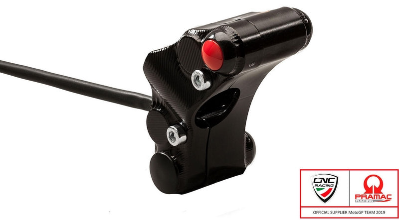 CNC Racing Left handlebar switch - Race use - Pramac Racing limited Edition  Black | SWD12BPR