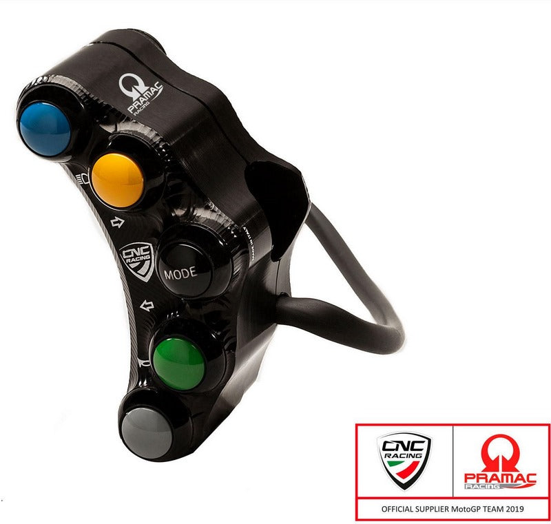 CNC Racing Left handlebar switch - Street use - Pramac Racing Limited Edition  Black | SWD13BPR