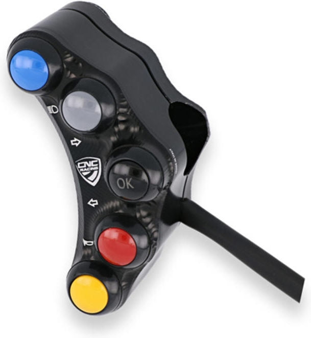 CNC Racing Left handlebar switch - Street use  Black | SWM01B