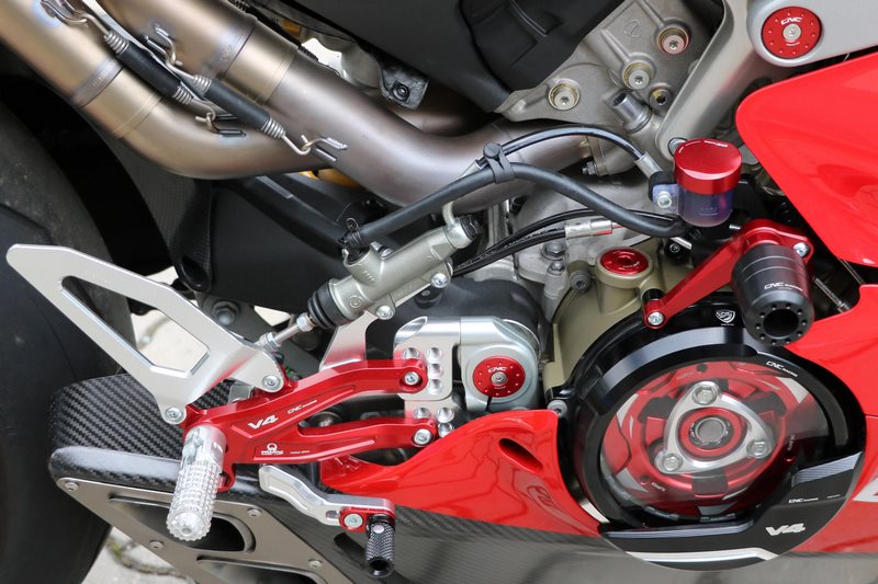 CNC Racing Frame crash protections Ducati Panigale V4 | TC319