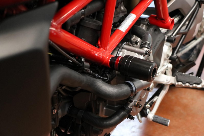 CNC Racing Frame crash protections Ducati Hypermotard | TC320