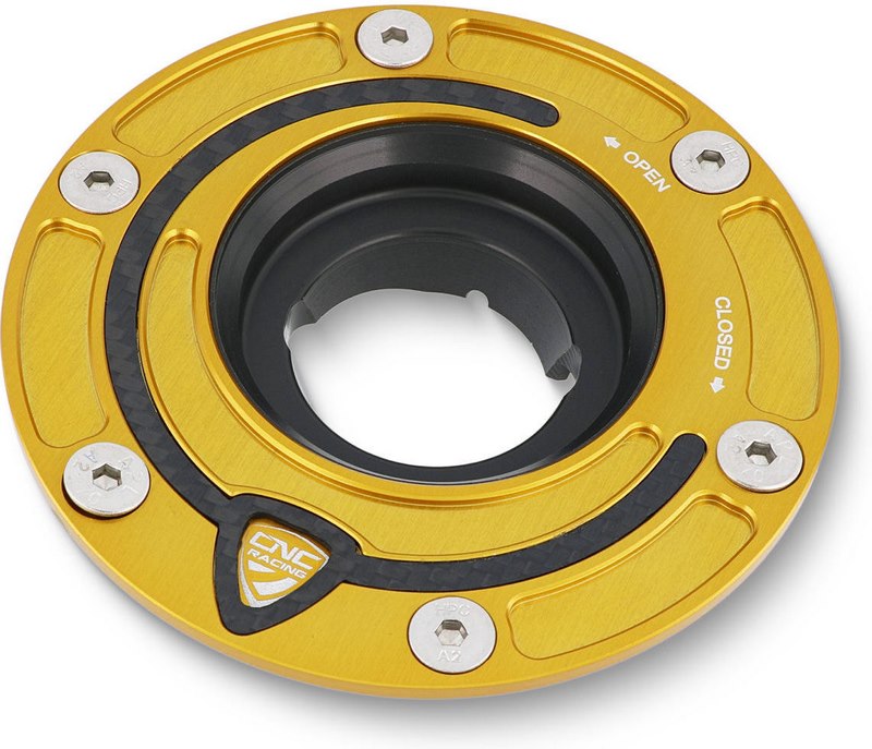 CNC Racing Fuel tank cap - flange Carbon | TSB02