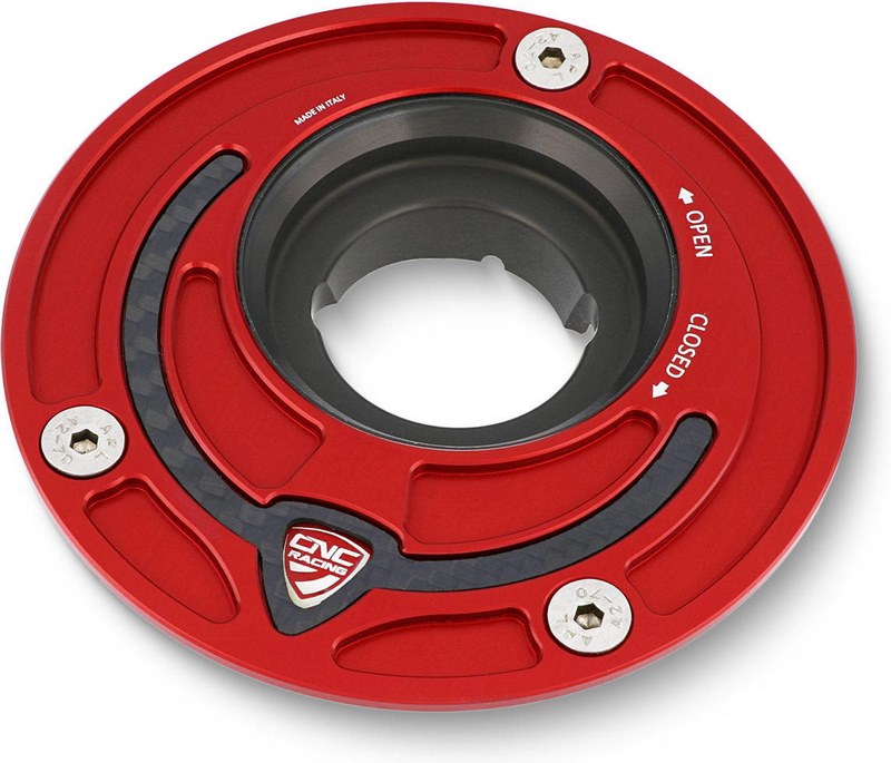CNC Racing Fuel tank cap - flange Carbon | TSB03
