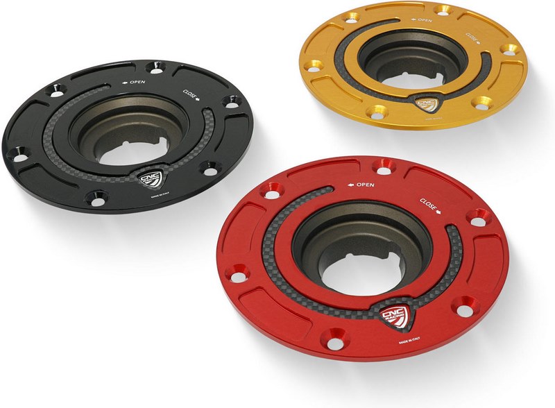 CNC Racing Fuel tank cap - flange Carbon | TSB05