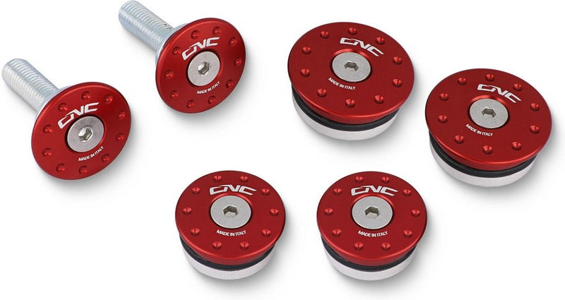 CNC Racing Frame caps kit Ducati Hypermotard 821/939 | TT326