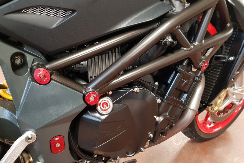 CNC Racing FRAME CAPS KIT MV AGUSTA BRUTALE 1090 | TT346