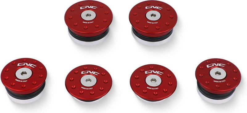 CNC Racing Frame caps kit Ducati Hypermotard 950 | TT355