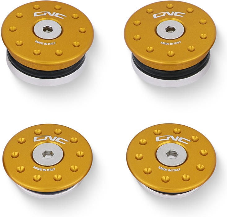 CNC Racing Frame caps kit Ducati Hypermotard 950 (to be mounted with TC320) | TT356