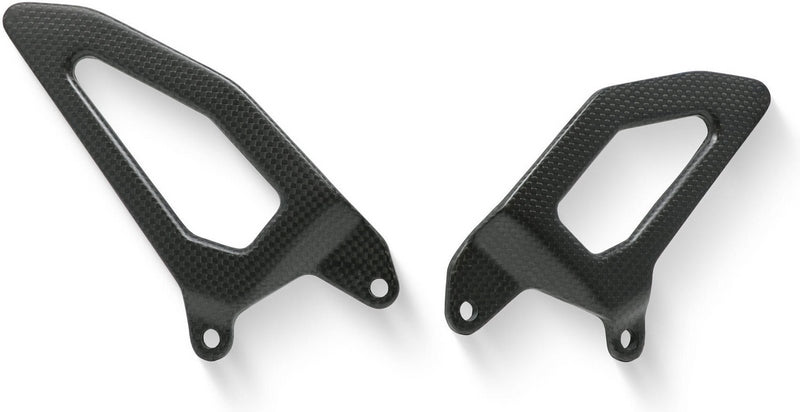 CNC Racing Heel guard kit for our rearsets Ducati Panigale V4 - carbon matt  Matt Carbon | ZA866Y